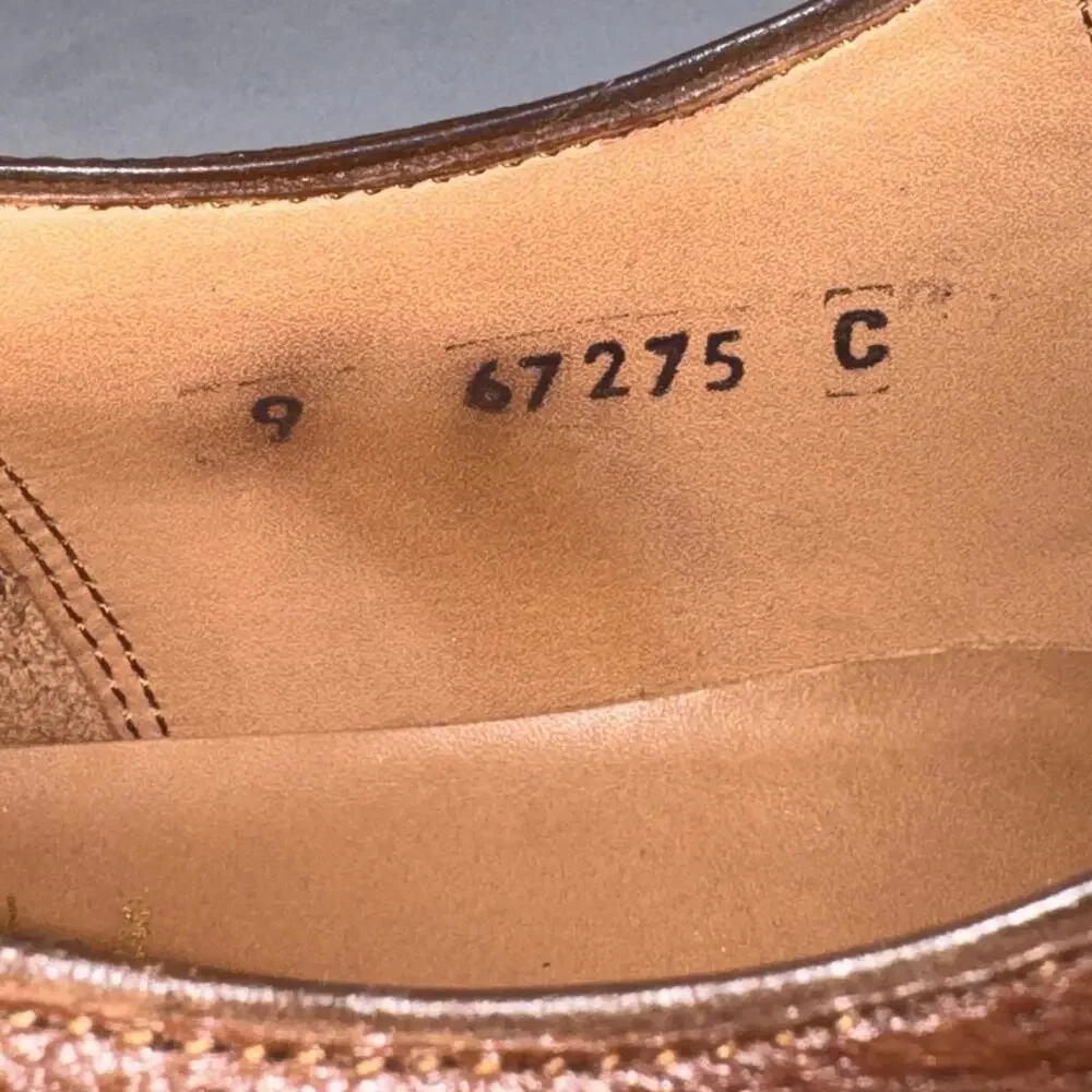 Alan Payne Oxfords Colby Genuine Deerskin in Antique Honey Brown - 9 - Picture 3 of 7